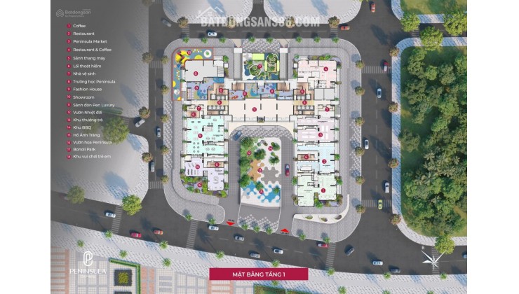 Bán căn hộ PENINSULA View vịnh sông, núi và biển hiếm có giữa lòng Đà Nẵng